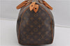 Authentic Louis Vuitton Monogram Speedy 35 Hand Boston Bag M41524 LV 6425F