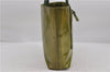 Authentic PRADA Enamel Nylon Shoulder Hand Bag Purse Green 6426D