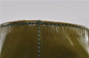 Authentic PRADA Enamel Nylon Shoulder Hand Bag Purse Green 6426D