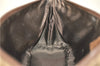 Authentic GUCCI Hand Bag Pouch Purse GG Canvas Leather 07198 Brown 6427D
