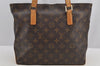 Authentic Louis Vuitton Monogram Cabas Piano Shoulder Tote Bag M51148 Junk 6428I