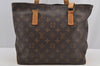 Authentic Louis Vuitton Monogram Cabas Piano Shoulder Tote Bag M51148 Junk 6428I