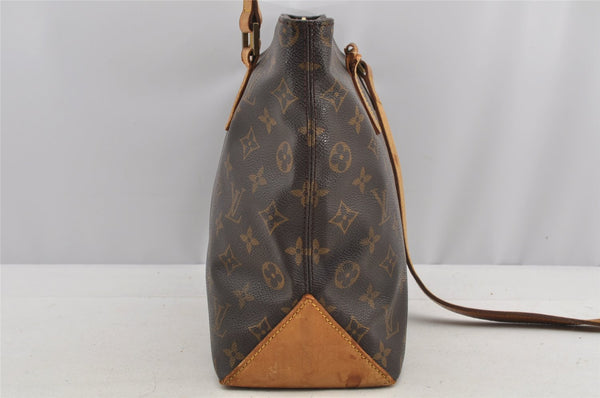 Authentic Louis Vuitton Monogram Cabas Piano Shoulder Tote Bag M51148 Junk 6428I