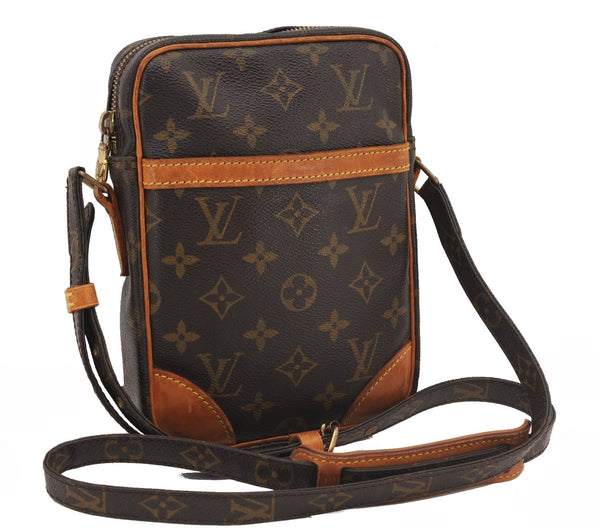 Authentic Louis Vuitton Monogram Danube Shoulder Cross Body Bag M45266 LV 6430F