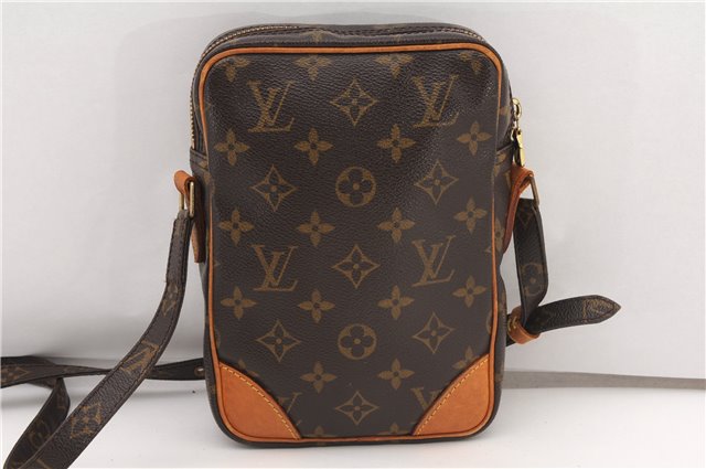 Authentic Louis Vuitton Monogram Danube Shoulder Cross Body Bag M45266 LV 6430F
