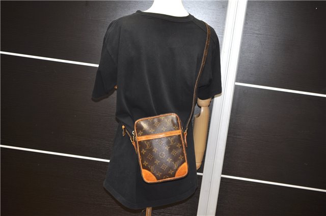 Authentic Louis Vuitton Monogram Danube Shoulder Cross Body Bag M45266 LV 6430F