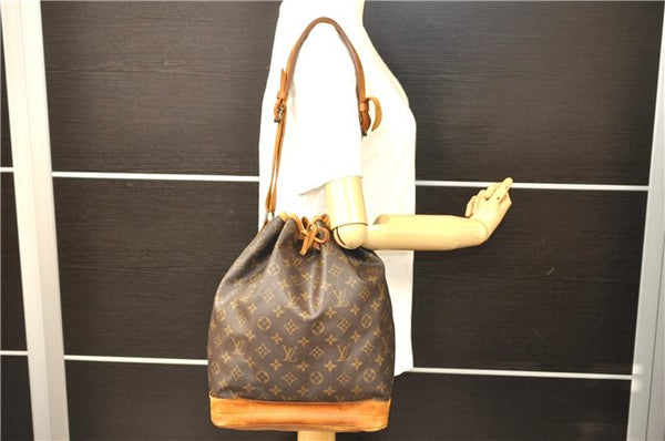 Authentic LOUIS VUITTON Monogram Noe Shoulder Bag M42224 LV 6431C