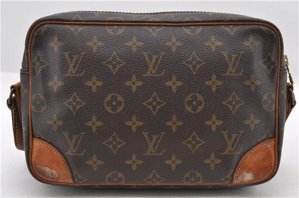 Authentic LOUIS VUITTON Monogram Trocadero 27 Shoulder Cross Bag M51274 LV 6433C