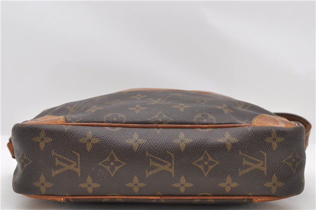 Authentic LOUIS VUITTON Monogram Trocadero 27 Shoulder Cross Bag M51274 LV 6433C