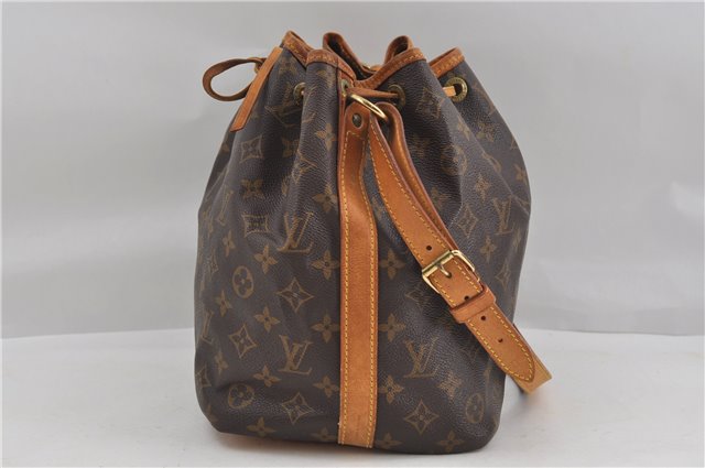 Authentic Louis Vuitton Monogram Petit Noe Shoulder Bag M42226 LV 6433D