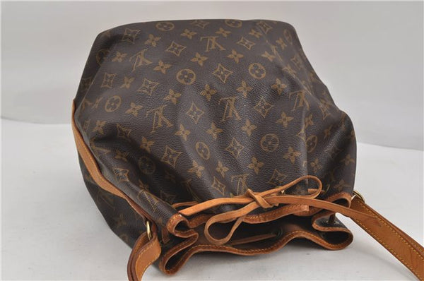 Authentic Louis Vuitton Monogram Petit Noe Shoulder Bag M42226 LV 6433D