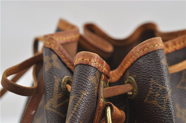 Authentic Louis Vuitton Monogram Petit Noe Shoulder Bag M42226 LV 6433D