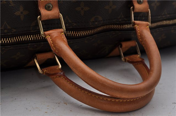 Authentic Louis Vuitton Monogram Keepall 50 Boston Bag M41426 LV 6434D