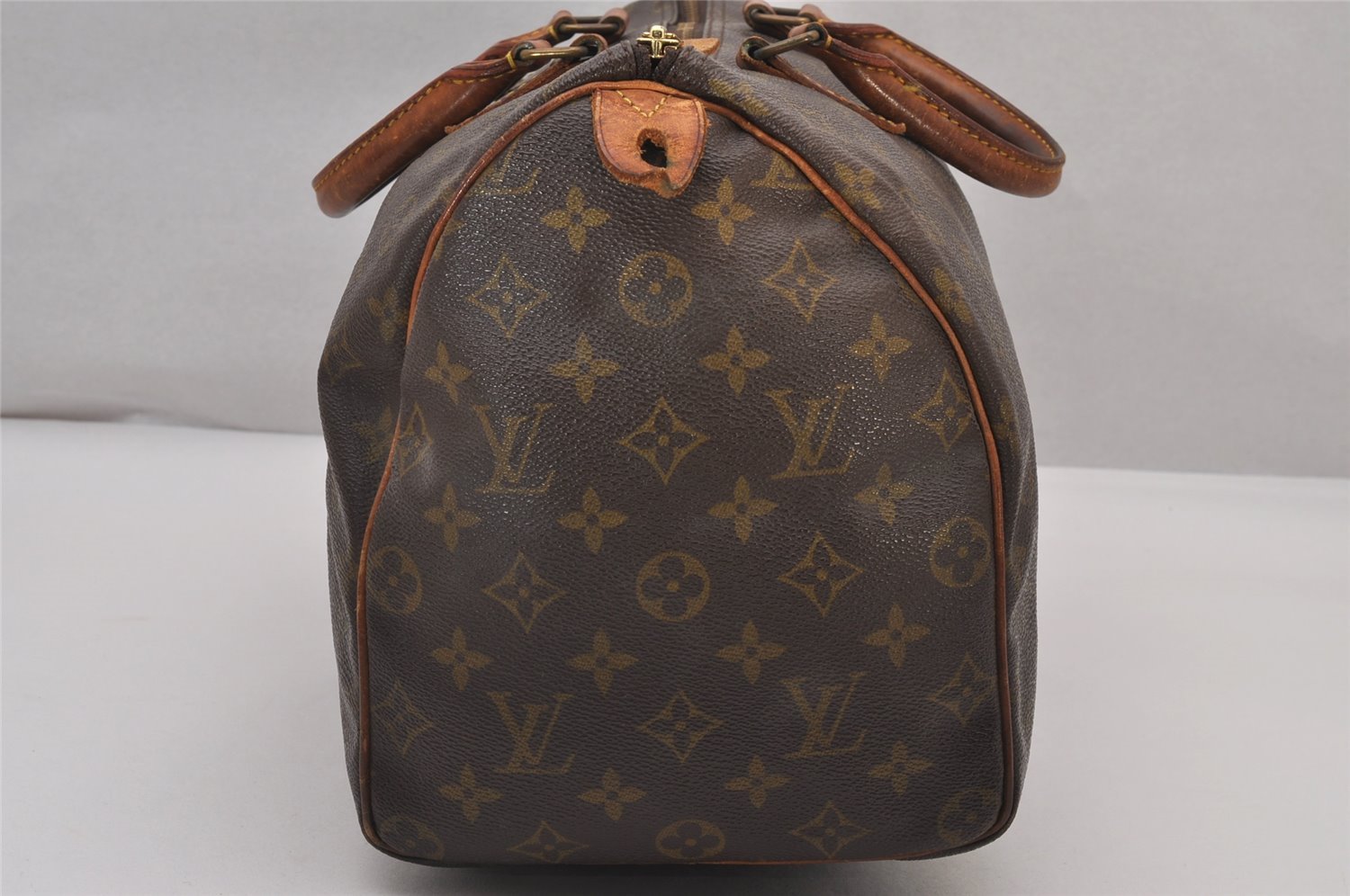 Authentic Louis Vuitton Monogram Speedy 35 Hand Boston Bag Old Model LV 6435I