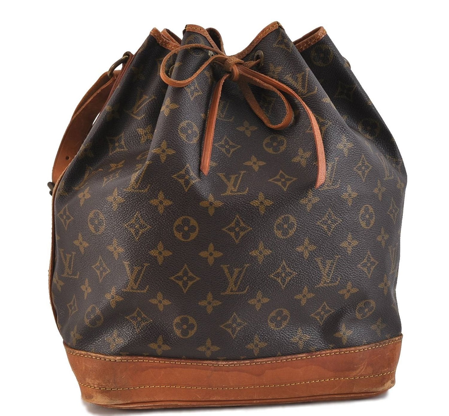 Authentic LOUIS VUITTON Monogram Noe Shoulder Bag M42224 LV 6436C