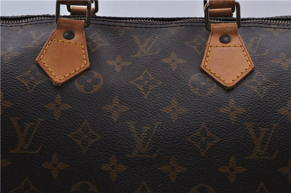 Authentic LOUIS VUITTON Monogram Speedy 40 Hand Bag Purse M41522 LV 6437C