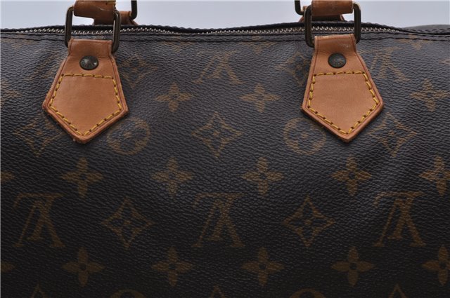 Authentic LOUIS VUITTON Monogram Speedy 40 Hand Bag Purse M41522 LV 6437C