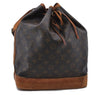 Authentic LOUIS VUITTON Monogram Noe Shoulder Bag Purse M42224 LV 6438C