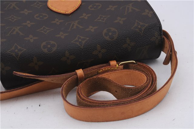 Auth Louis Vuitton Monogram Cartouchiere MM Shoulder Cross Bag M51253 LV 6440D