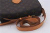 Auth Louis Vuitton Monogram Cartouchiere MM Shoulder Cross Bag M51253 LV 6440D