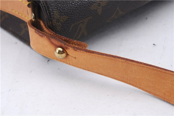 Auth Louis Vuitton Monogram Cartouchiere MM Shoulder Cross Bag M51253 LV 6440D