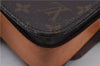 Auth Louis Vuitton Monogram Cartouchiere MM Shoulder Cross Bag M51253 LV 6440D