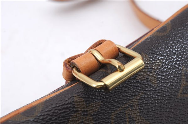 Auth Louis Vuitton Monogram Cartouchiere MM Shoulder Cross Bag M51253 LV 6440D