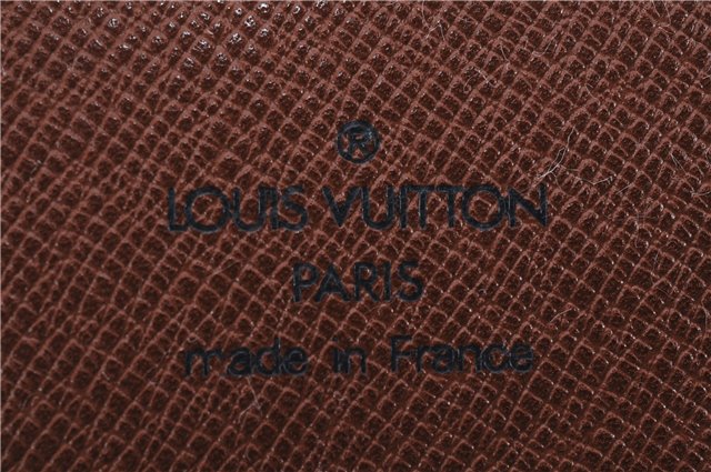 Auth Louis Vuitton Monogram Cartouchiere MM Shoulder Cross Bag M51253 LV 6440D