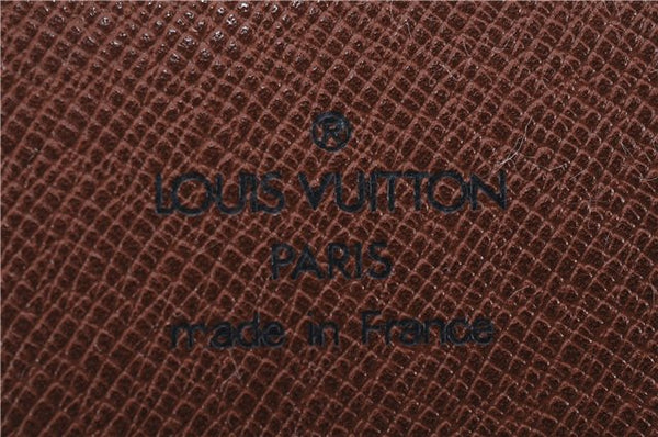 Auth Louis Vuitton Monogram Cartouchiere MM Shoulder Cross Bag M51253 LV 6440D