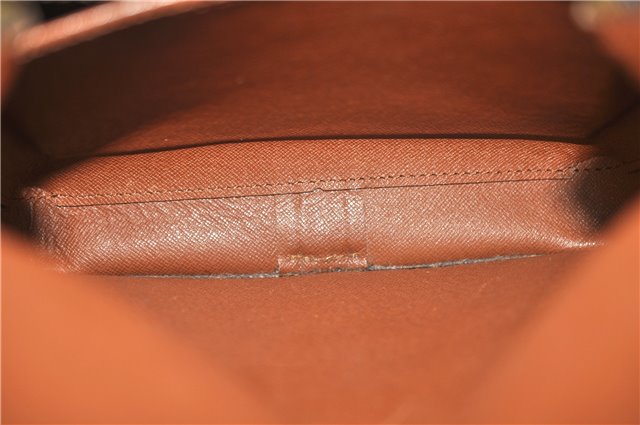 Auth Louis Vuitton Monogram Cartouchiere MM Shoulder Cross Bag M51253 LV 6440D