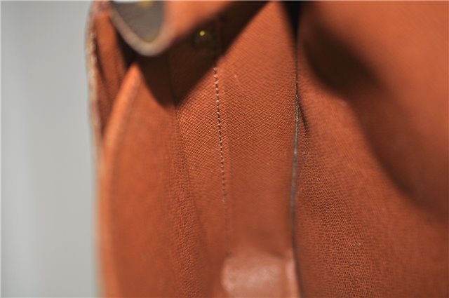 Auth Louis Vuitton Monogram Cartouchiere MM Shoulder Cross Bag M51253 LV 6440D