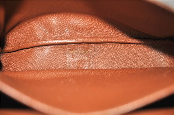 Auth Louis Vuitton Monogram Cartouchiere MM Shoulder Cross Bag M51253 LV 6440D