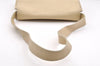 Authentic GUCCI Vintage Shoulder Bag Pursse Leather Beige Junk 6441I