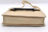 Authentic GUCCI Vintage Shoulder Bag Pursse Leather Beige Junk 6441I