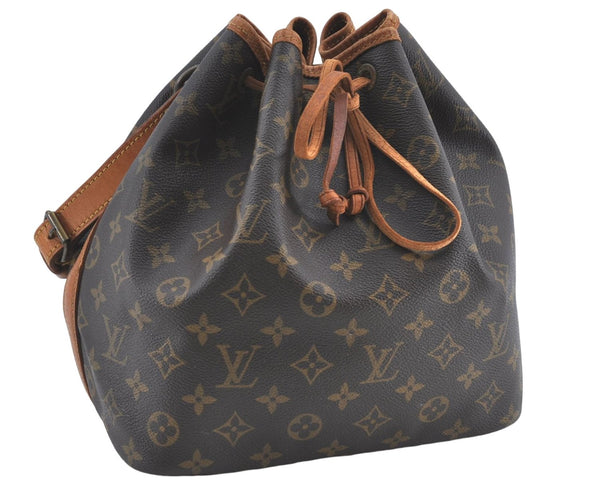 Authentic Louis Vuitton Monogram Petit Noe Shoulder Bag M42226 LV 6444C