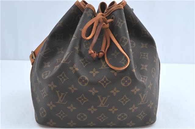 Authentic Louis Vuitton Monogram Petit Noe Shoulder Bag M42226 LV 6444C