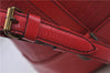 Authentic LOUIS VUITTON Epi Randonnee GM Shoulder Bag Red M43087 LV 6447C