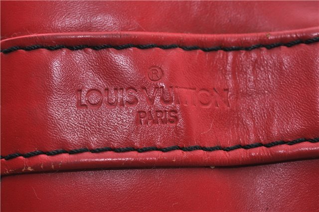 Authentic LOUIS VUITTON Epi Randonnee GM Shoulder Bag Red M43087 LV 6447C