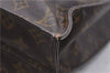 Authentic Louis Vuitton Monogram Sac Plat Hand Bag M51140 LV 6447D