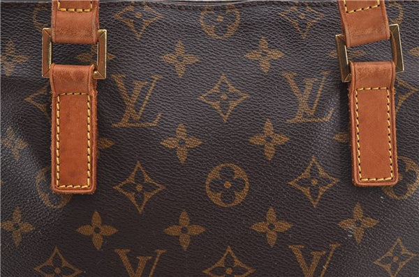 Authentic Louis Vuitton Monogram Cabas Piano Shoulder Tote Bag M51148 LV 6450E