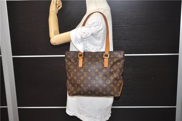 Authentic Louis Vuitton Monogram Cabas Piano Shoulder Tote Bag M51148 LV 6450E