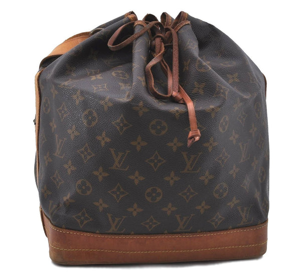 Authentic LOUIS VUITTON Monogram Noe Shoulder Bag Purse M42224 LV 6456C