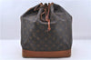 Authentic LOUIS VUITTON Monogram Noe Shoulder Bag Purse M42224 LV 6456C