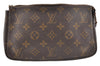 Authentic Louis Vuitton Monogram Pochette Accessoires Pouch M51980 Junk 6457I