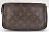 Authentic Louis Vuitton Monogram Pochette Accessoires Pouch M51980 Junk 6457I