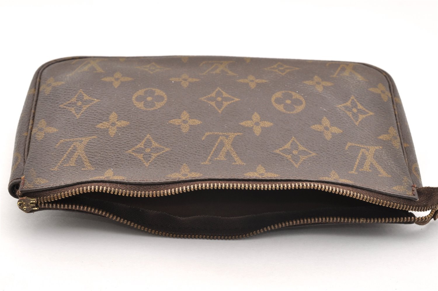 Authentic Louis Vuitton Monogram Pochette Accessoires Pouch M51980 Junk 6457I
