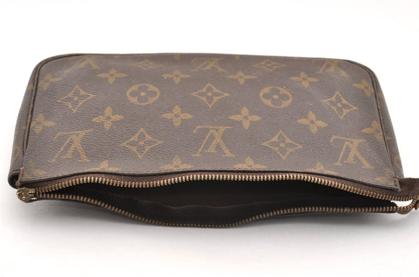 Authentic Louis Vuitton Monogram Pochette Accessoires Pouch M51980 Junk 6457I