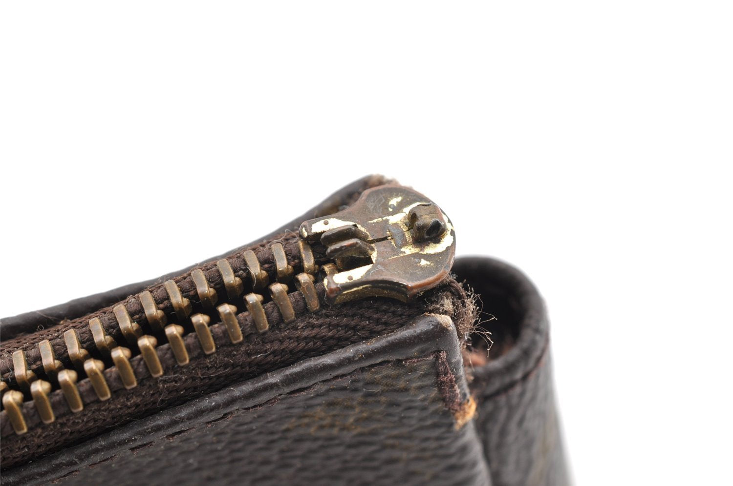 Authentic Louis Vuitton Monogram Pochette Accessoires Pouch M51980 Junk 6457I