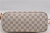Authentic Louis Vuitton Damier Azur Neverfull PM Tote Bag N51110 LV 6459F