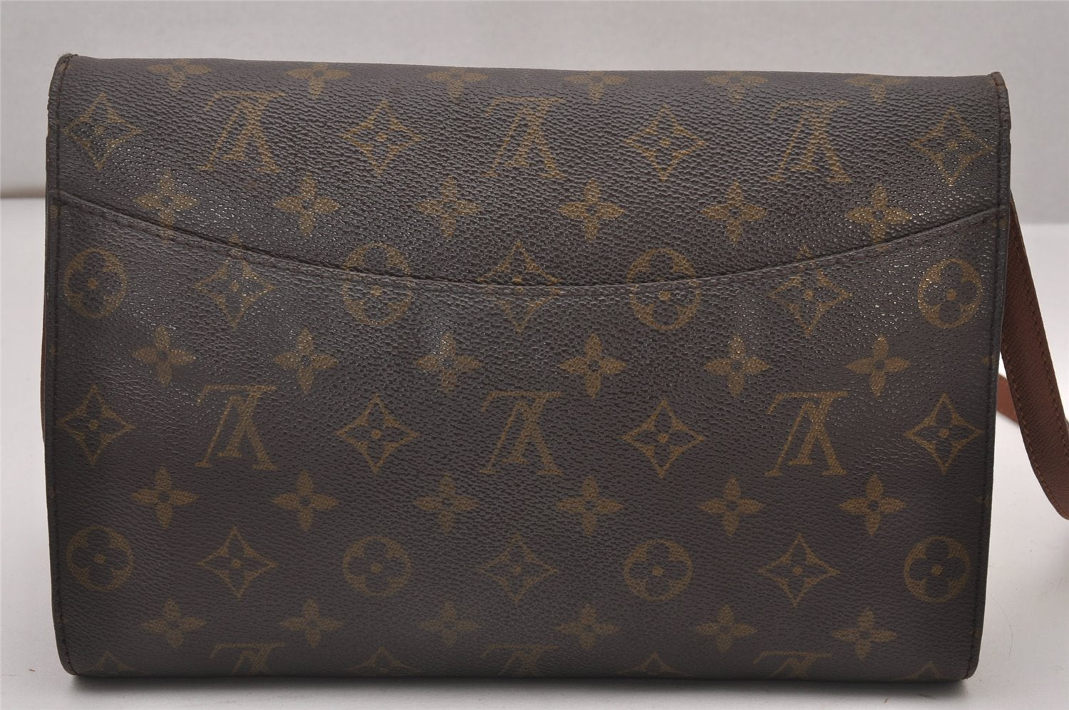 Authentic Louis Vuitton Monogram Bordeaux M51797 2Way Shoulder Clutch Bag 6460I